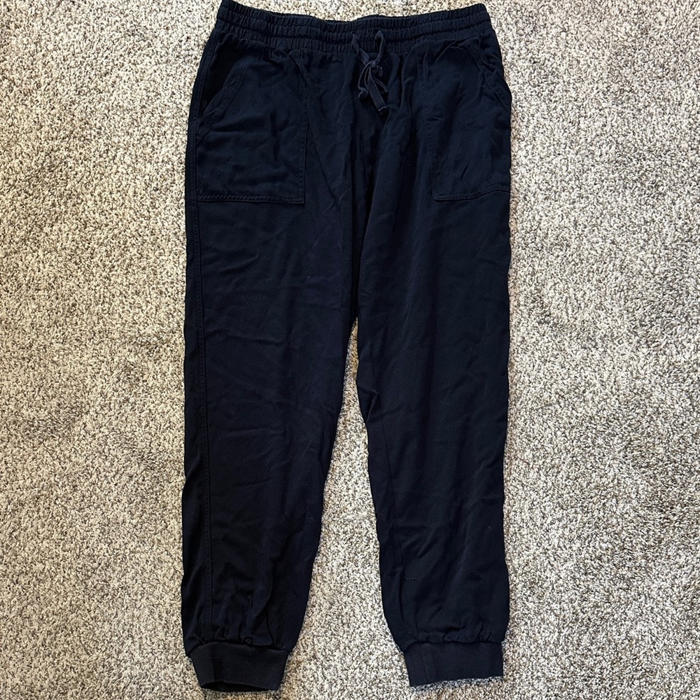 Women’s Navy Jogger Pants — Rayon